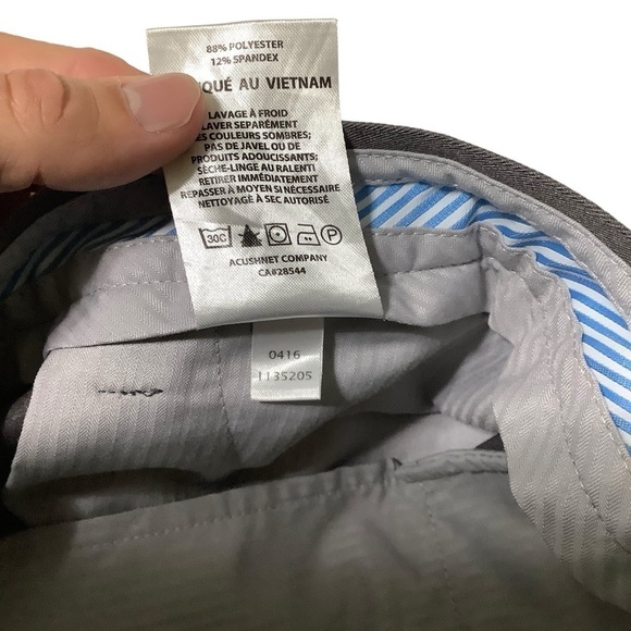 Footjoy Pants Sz 34W 32L Grey Golf - Picture 7 of 10